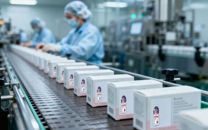 packing manufacturing temperature indicator pharmaceuticals