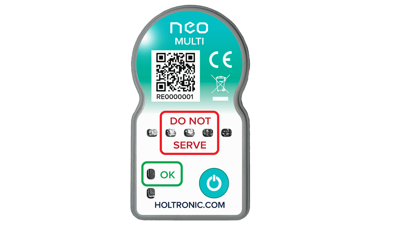 holtronic neo Re do not serve airline catering temperature abuse
